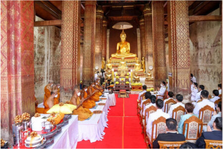 คปภ. จัดพิธีถวายพระกฐินพระราชทาน ประจำปี 2564 ณ วัดใหญ่สุวรรณารามวรวิหาร จังหวัดเพชรบุรี